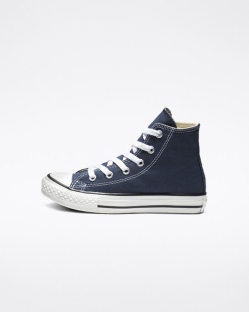 Converse Chuck Taylor All Star Fiu Magasszárú Sötétkék | PEBIYCT-HU